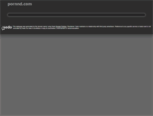 Tablet Screenshot of pornnd.com